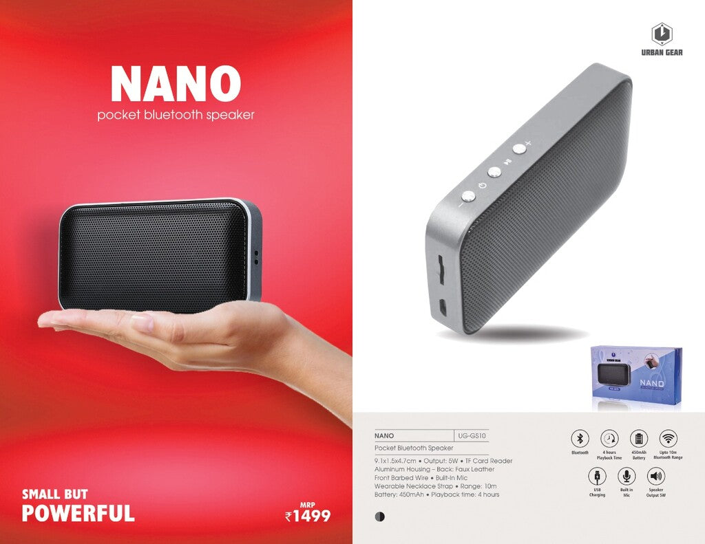 NANO - Pocket Bluetooth Speaker