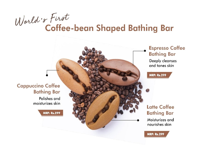 Coffee-Bean Shaped Bathing Bar